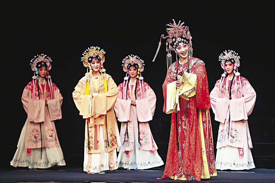 ◆川劇傳統戲《慶雲宮》劇照。