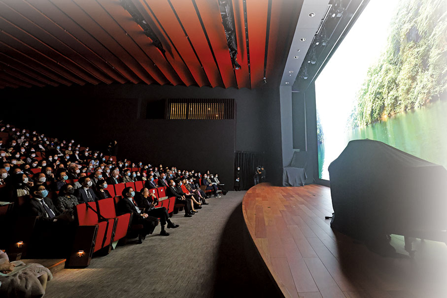 ◆ 千里江山交響樂章與神州山水，在香港故宮交匯。
