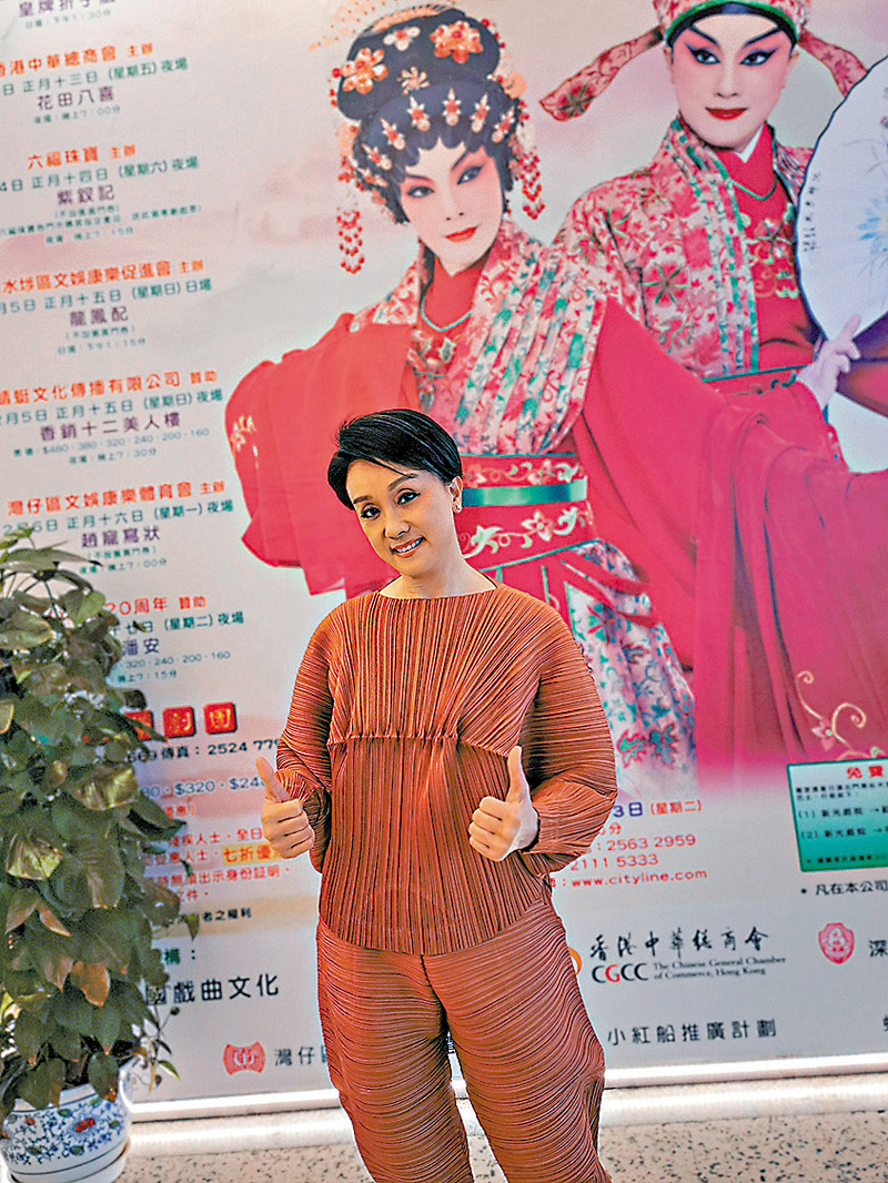 ◆蓋鳴暉的「鳴芝聲」劇團明年正月將於新光大劇院上演多齣劇目。