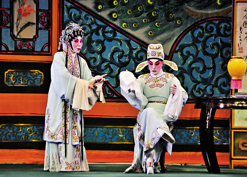 ◆蓋鳴暉和吳美英在不同的劇中配合默契。 資料圖片