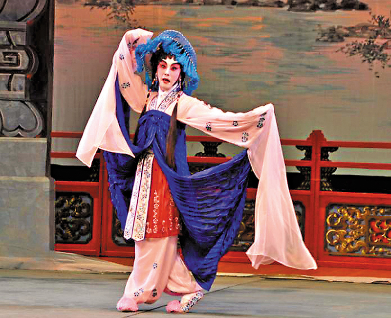 ◆蓋鳴暉熱愛新嘗試，扮花旦也很嬌俏。 資料圖片