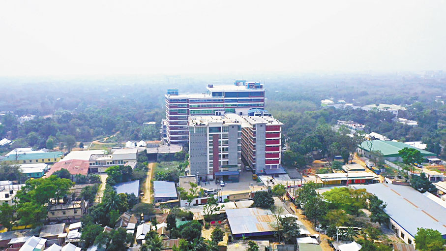 ◆ 孟加拉飛達帽業工廠大樓。受訪者供圖