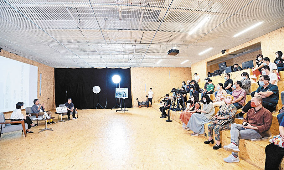 ◆「深港兩地藝術館、博物館發展對談」在深圳坪山美術館舉行。 受訪者供圖