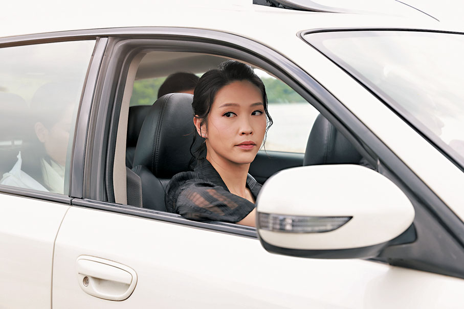◆拍揸車戲份對蔣祖曼來說是一個大考驗。