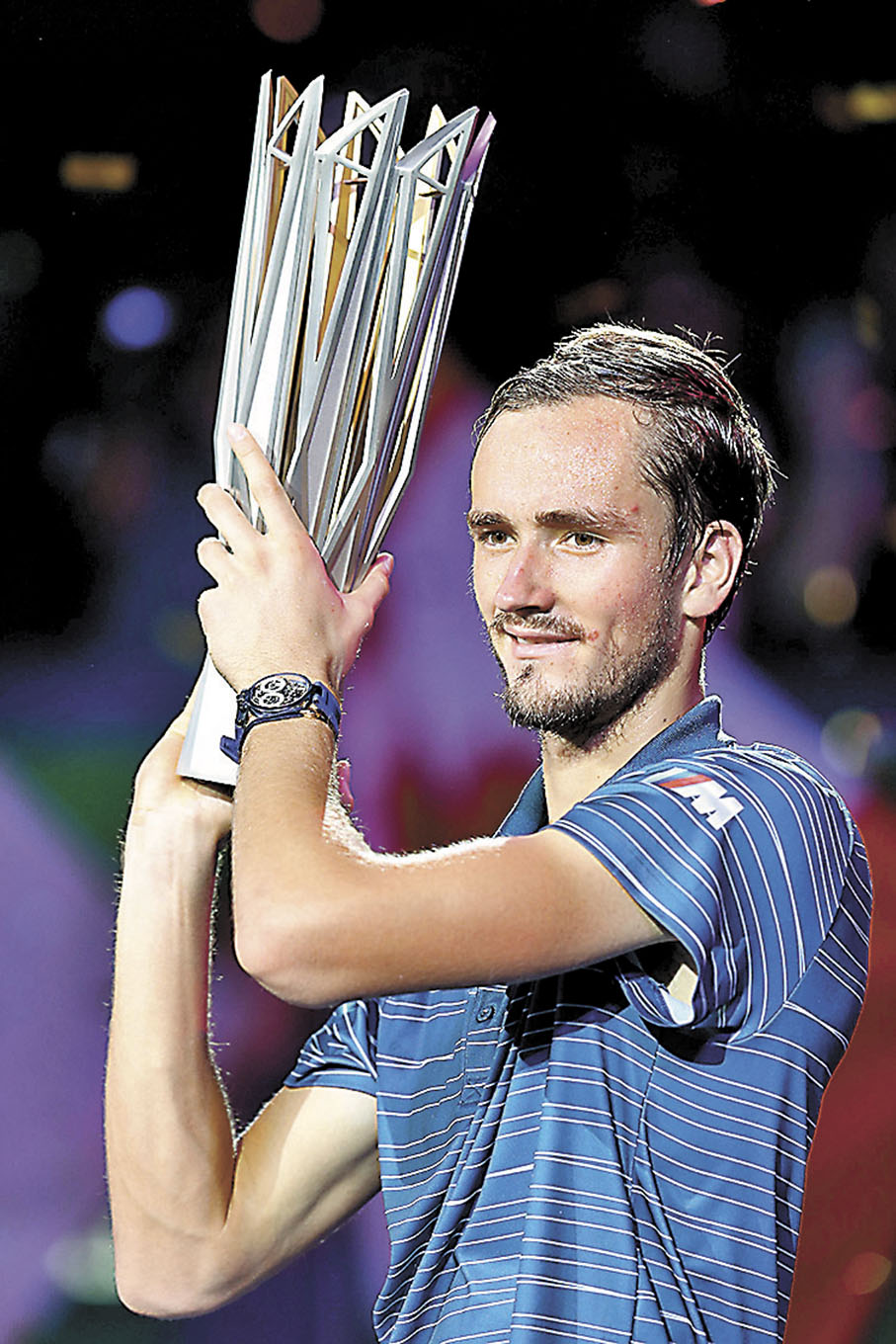 ◆上一次上海大師賽於2019年舉行,由施維列夫勝出。 資料圖片