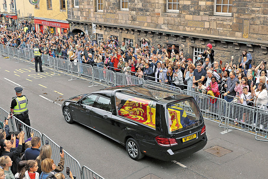 9月8日 英女王時代落幕