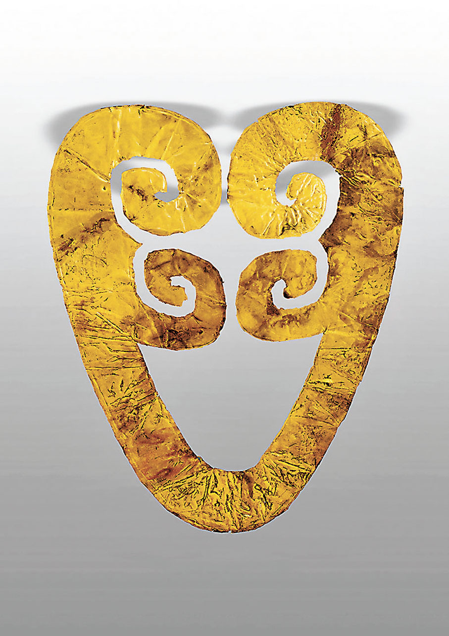 ◆金人面像。古物古蹟辦事處圖片