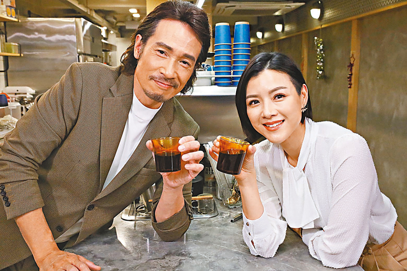 ◆ 陳豪與陳茵媺在節目中不斷放閃。