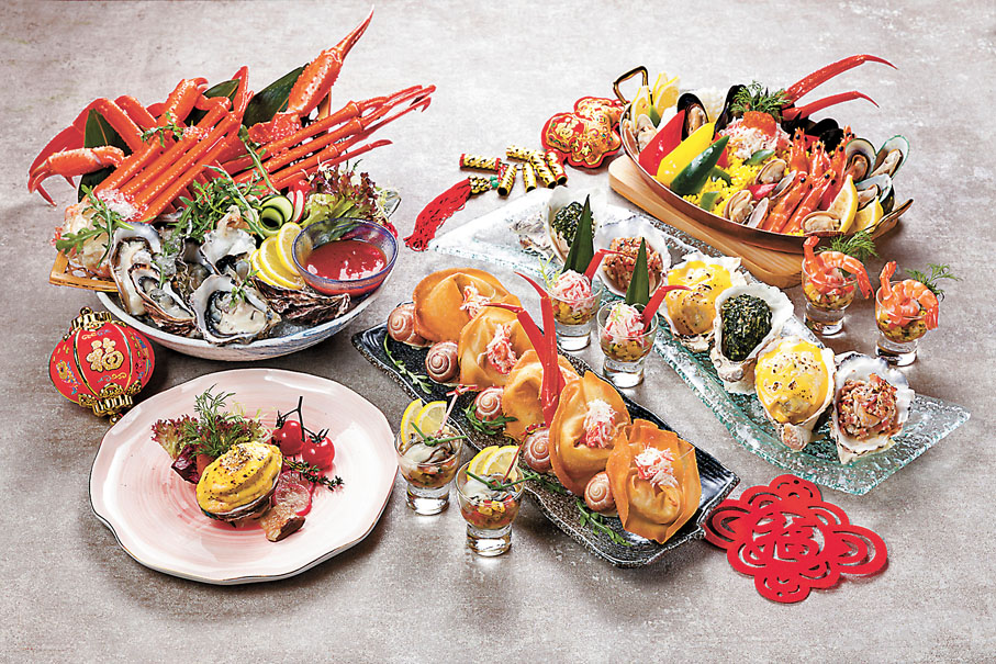 ◆ 全新「蠔」門蟹宴海鮮．自助晚餐