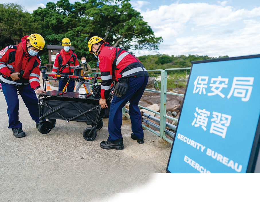 ◆ 是次演習共37個決策局、部門和機構逾1,400名人員參與。