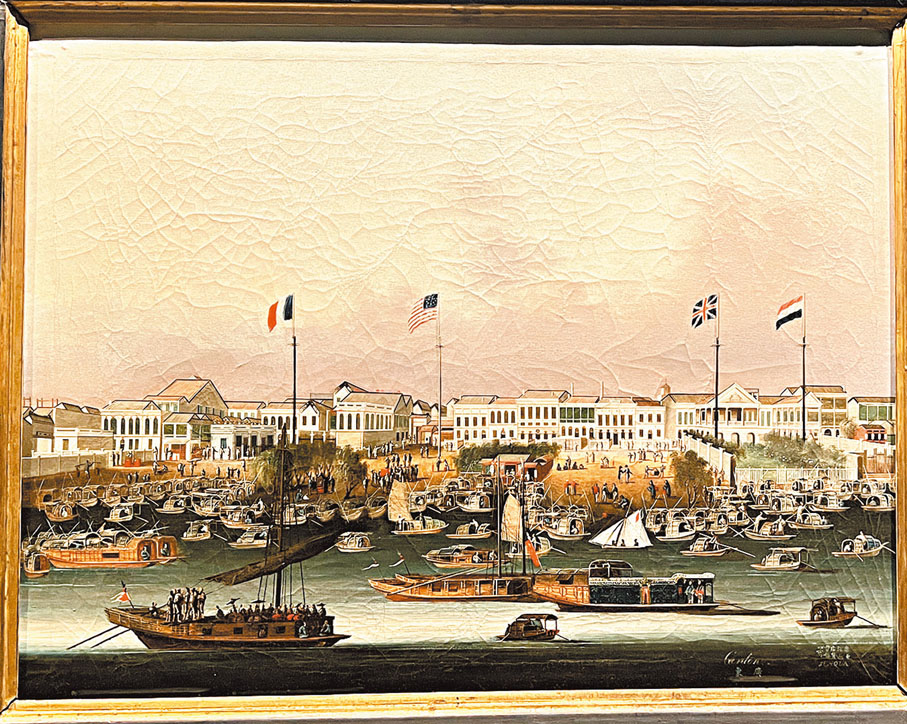 ◆順呱的《十三行商館》