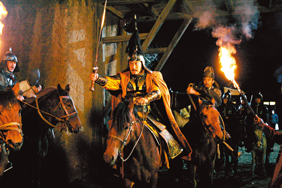 ◆ 歷史書常描述唐太宗在建立唐朝時功勞最大，但實際上其父兄的功勞絕對不比他為小。圖為電視劇集中的唐太宗。 資料圖片