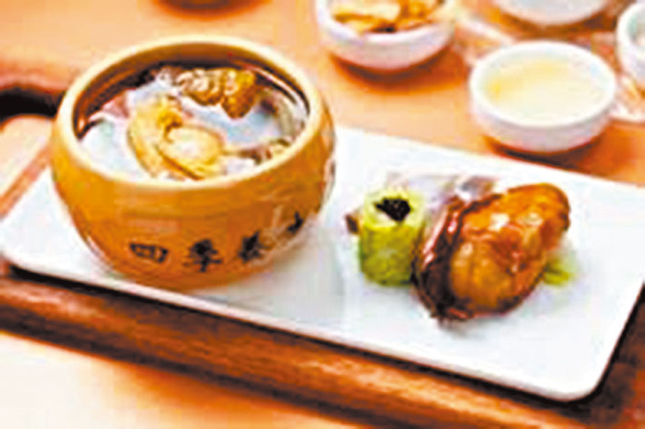 ◆花膠鮑魚佛跳牆