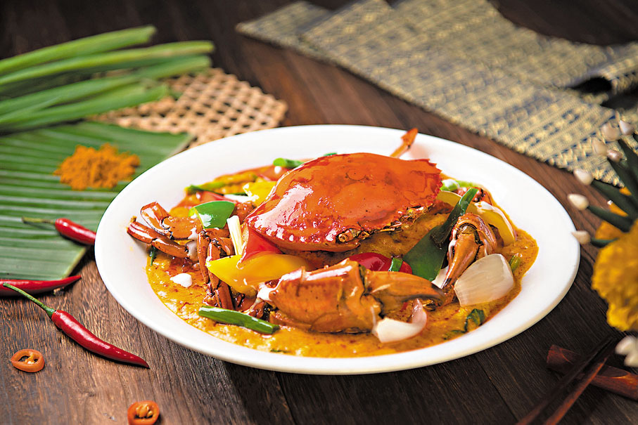 ◆泰式咖喱炒肉蟹