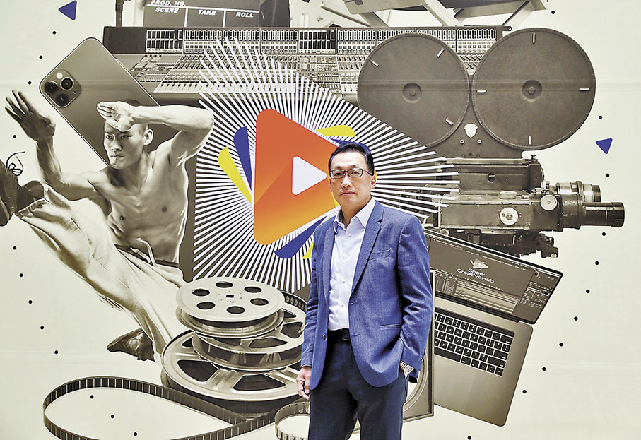 ◆ 陳偉文相信未來必有更多觀眾重返戲院。 香港文匯報記者郭木又攝