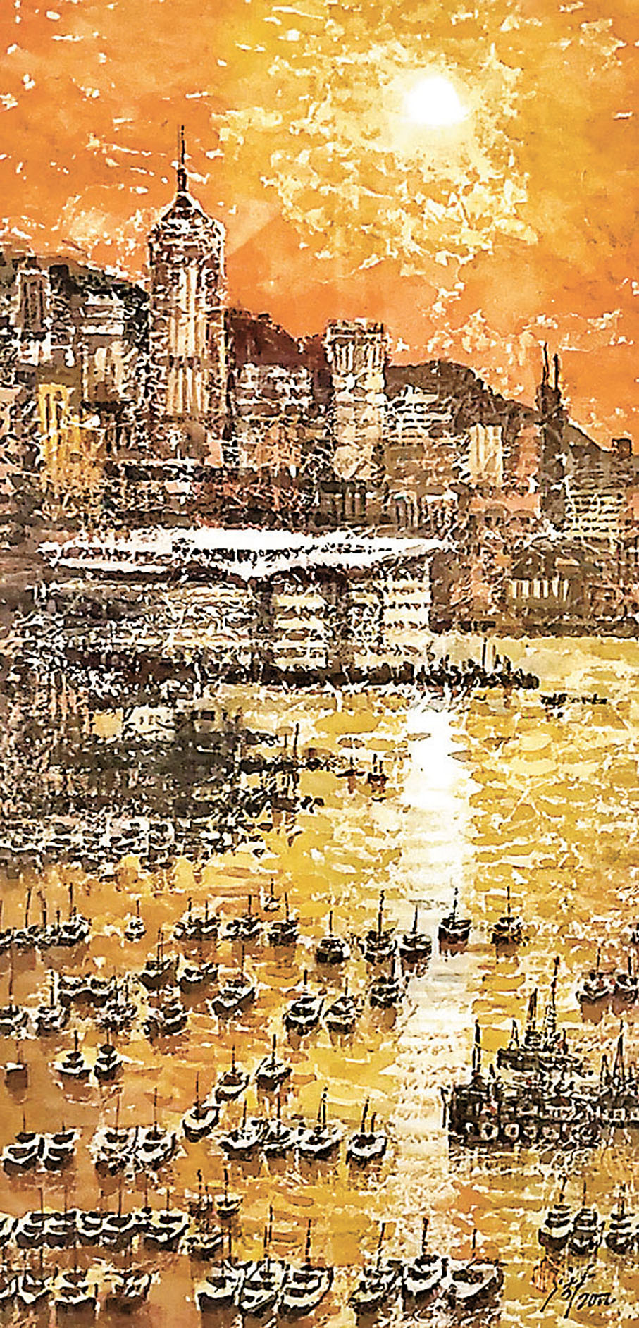 ◆金光色的海港