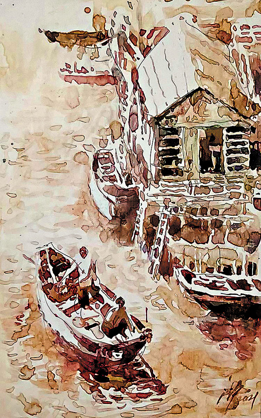 ◆昔日油麻地漁港