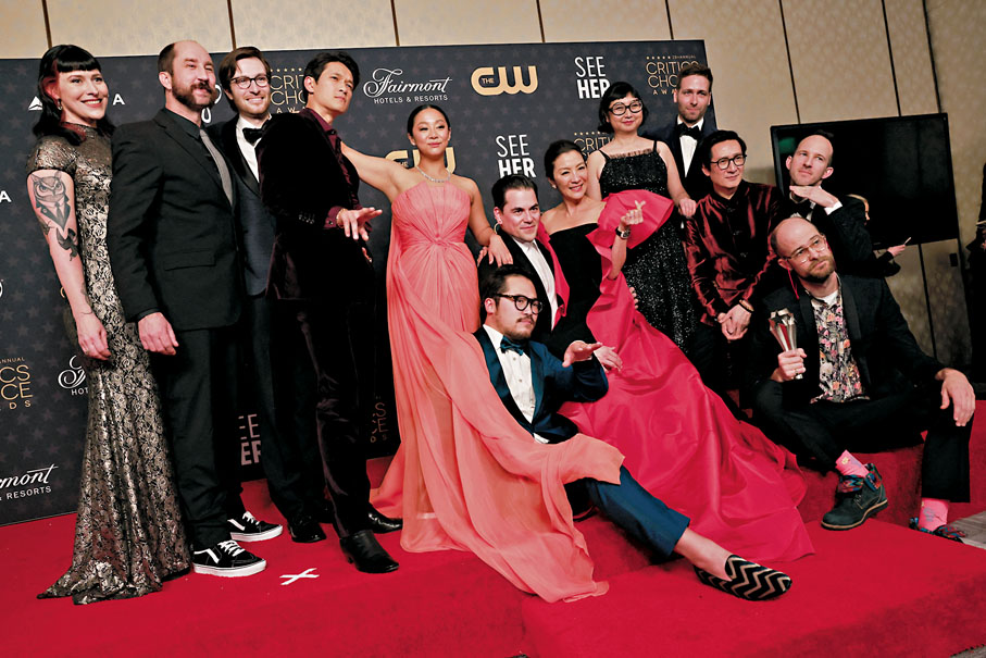 ◆《奇異女俠玩救宇宙》奪最佳電影，一眾主創們表現風騷。