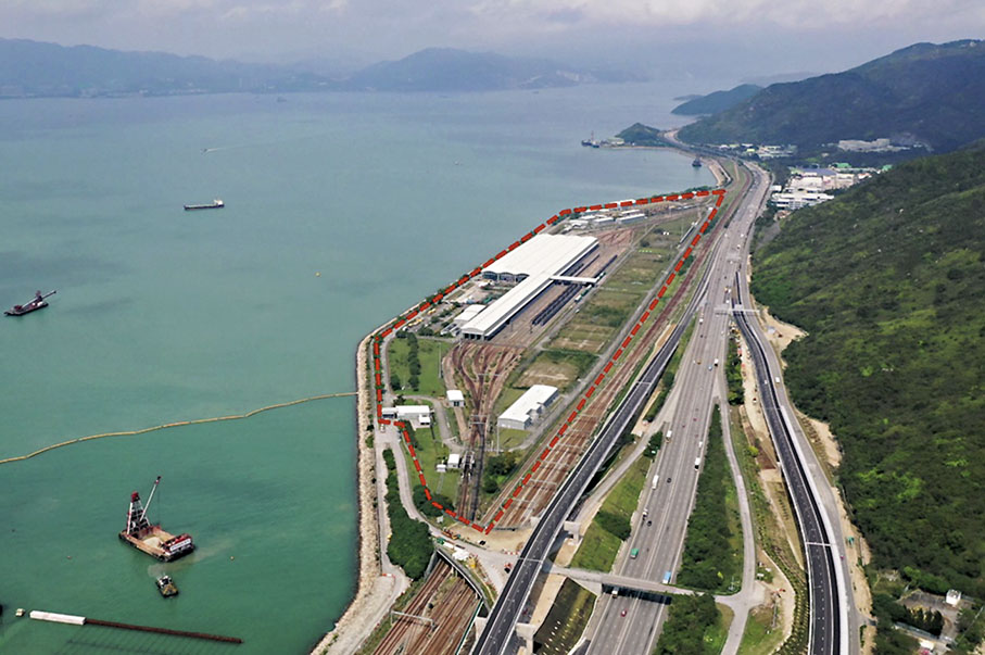 ◆ 港鐵大嶼山小蠔灣車廠項目,涉及逾86億元補地價,是上季補價最大項目。