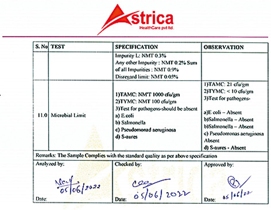 ◆ 印度藥商B出示了一份藥物的「批文」，但所謂批文只是一張有「負責人」簽字的合同，並未有有關機構授權。香港文匯報記者採訪截圖