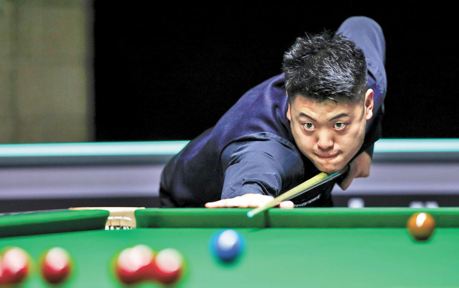 ◆梁文博於2019年參加全英賽。 資料圖片