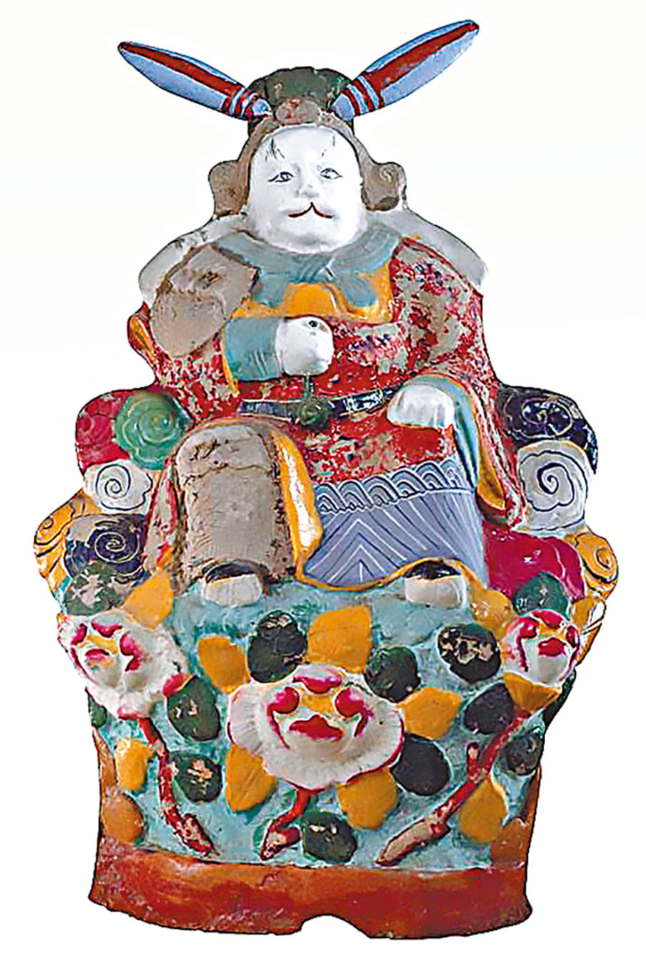 ◆清·泥製兔兒爺