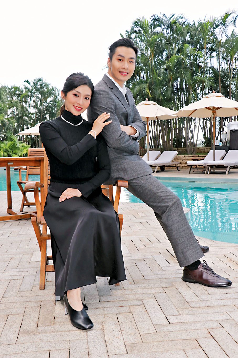 ◆王志良與梁非同首度拍檔演長劇新鮮感十足。