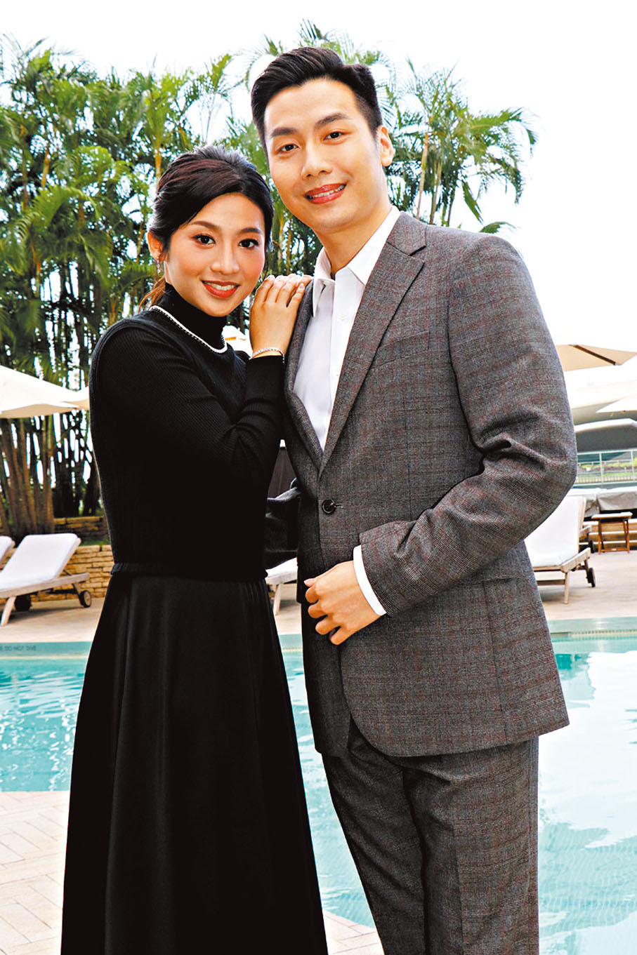 ◆王志良與梁非同互相欣賞對方的優點。