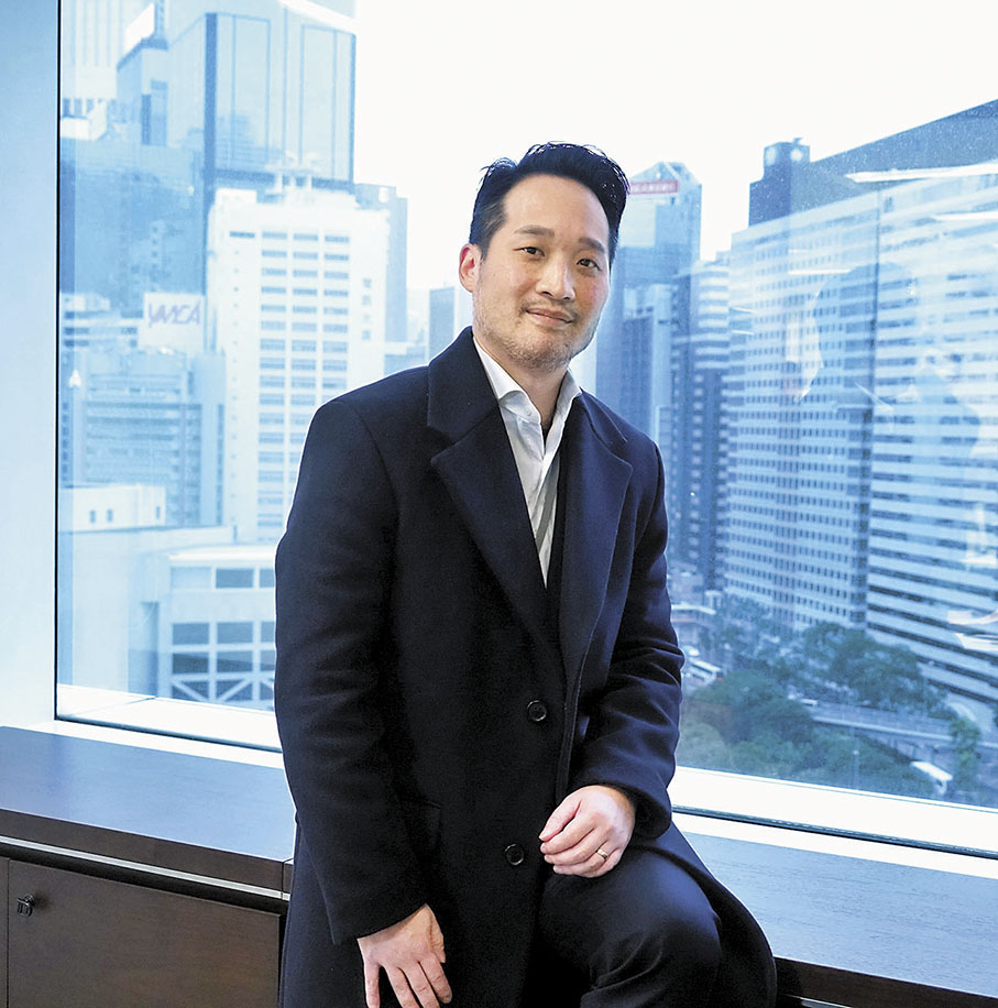 ◆何敬康希望能做一名好議員，令家人為自己感到驕傲。 香港文匯報記者曾興偉  攝