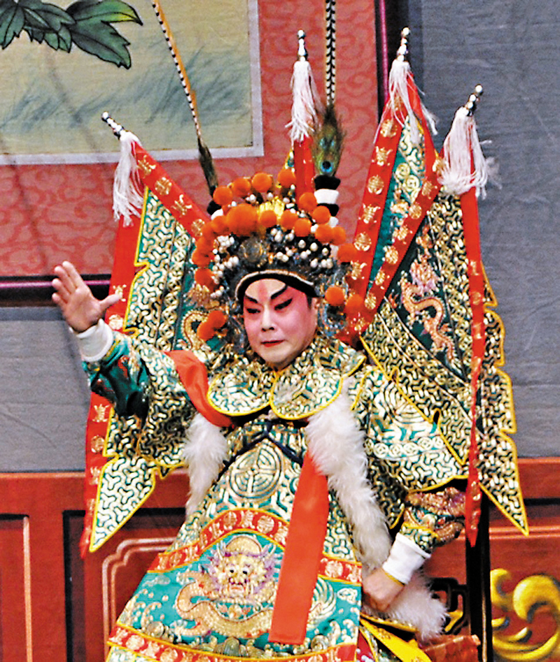 ◆阮兆輝樂為新人帶戲。