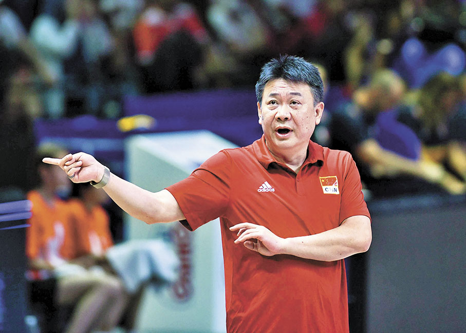 ◆中國女排主教練蔡斌。 資料圖片