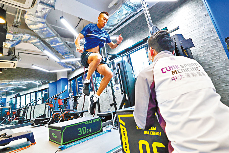 ◆金信煜身體狀態極佳。球會圖片