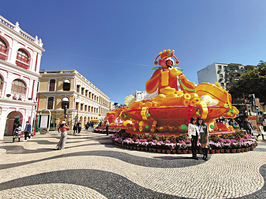 ◆澳門議事亭前地花燈