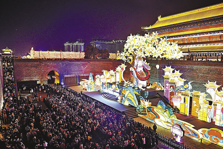 ◆西安城牆花燈