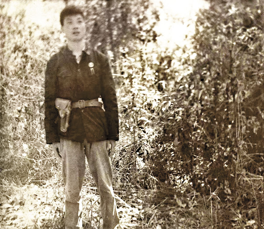 ◆1969年9月初，我軍事代表團從查爾平原突圍撤至老撾越南中部邊境。 作者供圖