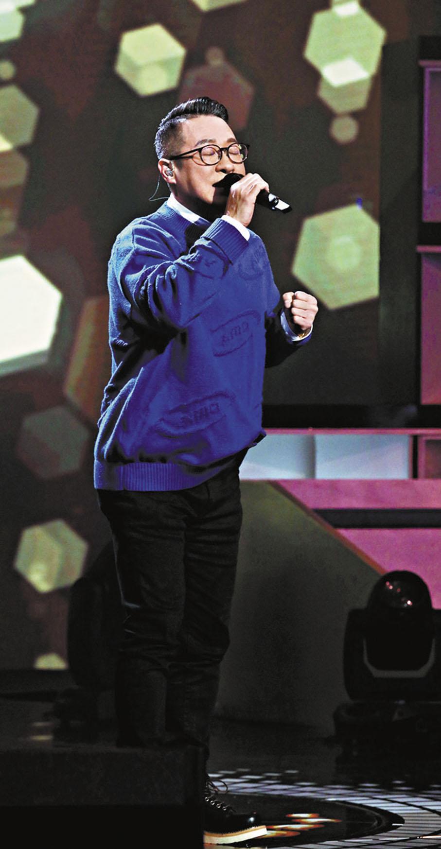 ◆ 參賽者丁文俊曾做過蘇永康的助手。