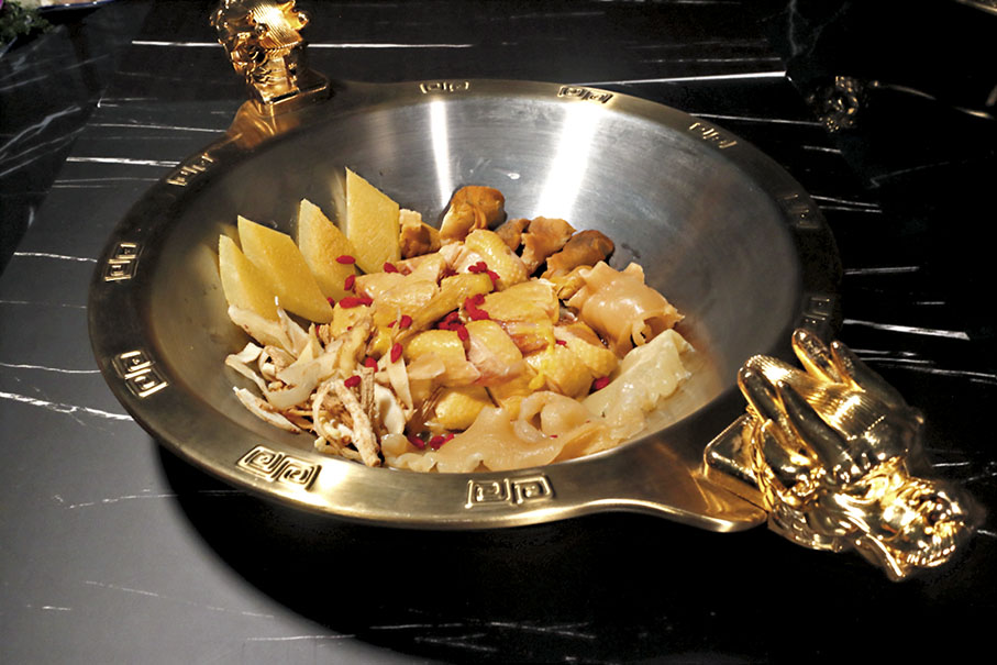 ◆藥膳花雕醉雞鍋