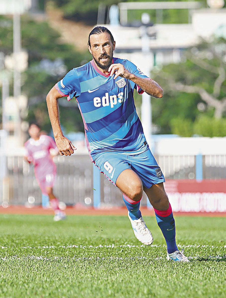 ◆丹恩奴域寶刀未老，仍可為傑志衝鋒陷陣。 資料圖片