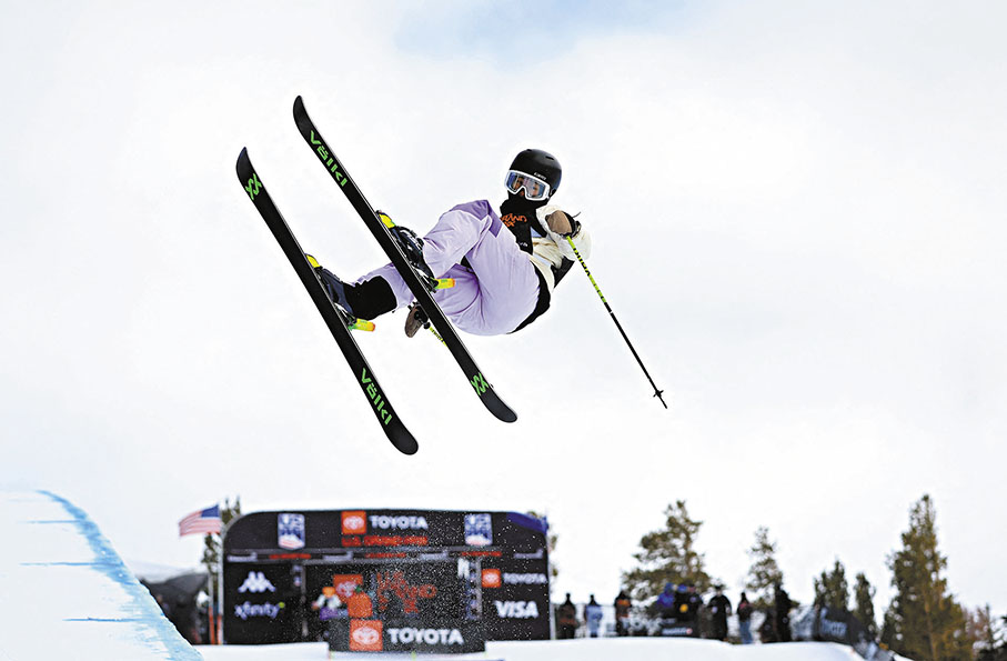 ◆張可欣在第二輪比賽，取得全場最高的93.50分。 法新社