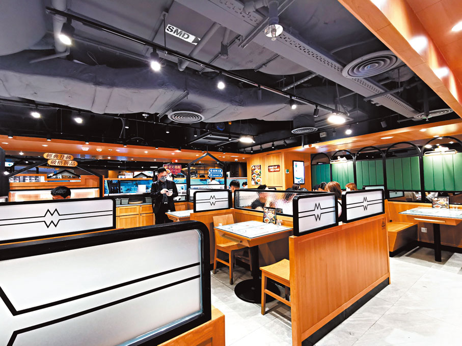 ◆餐廳設計充滿懷舊感的元素