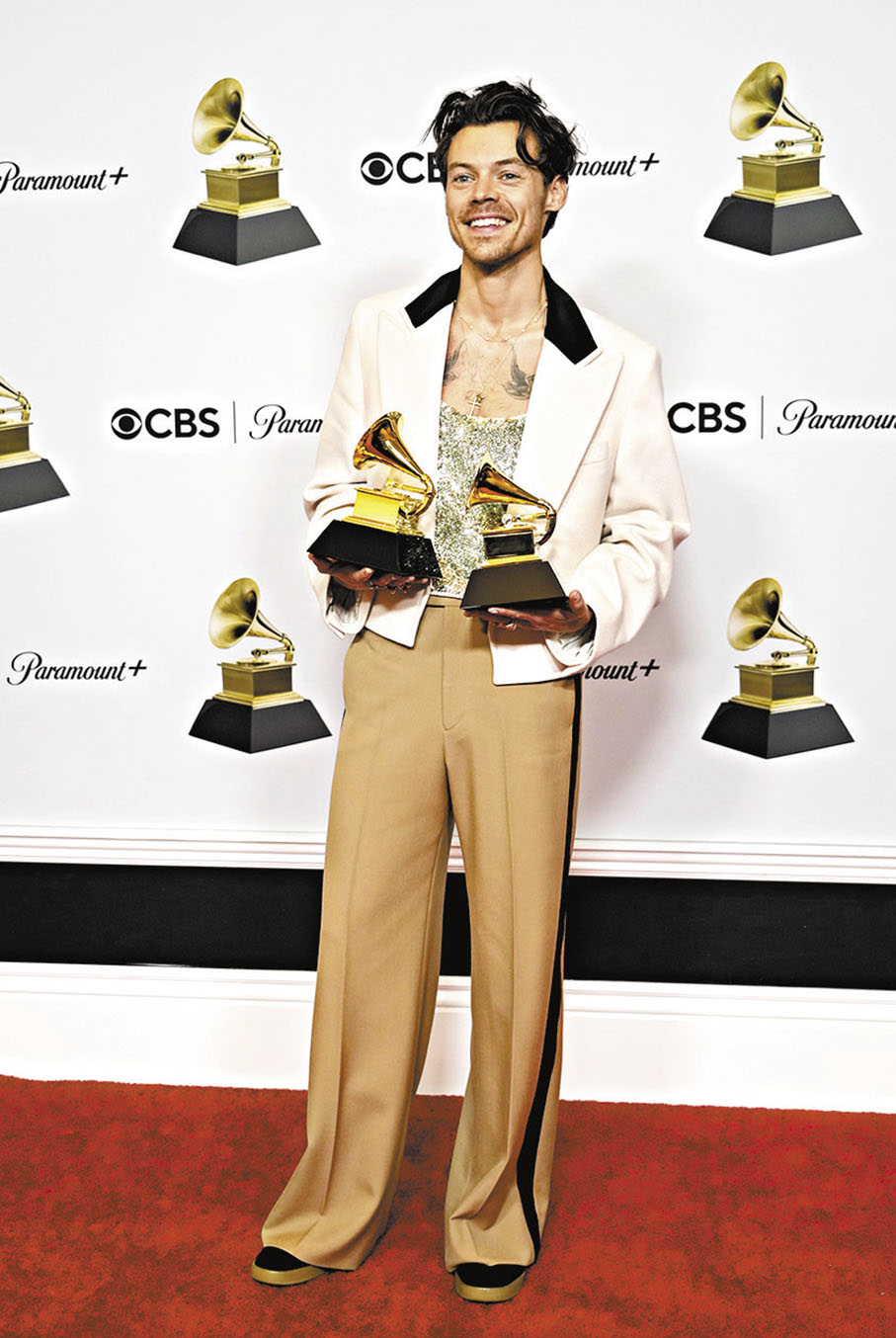 ◆Harry Styles喜獲兩獎。