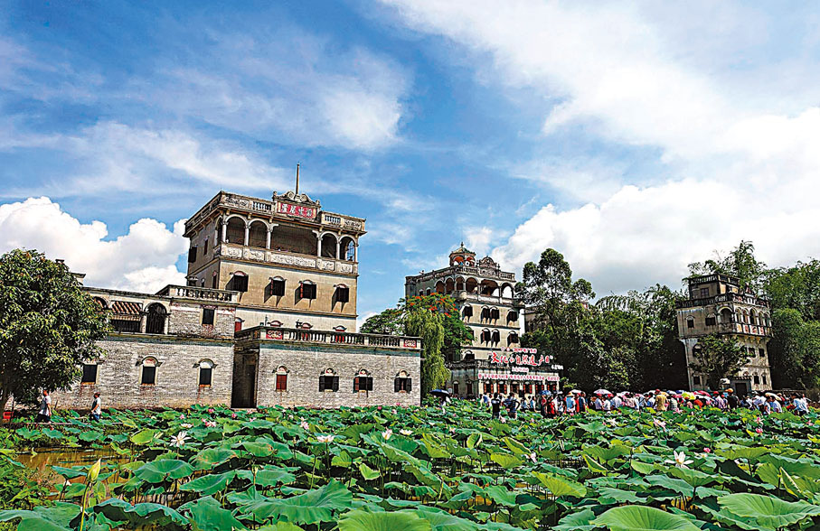 ◆ 開平碉樓。資料圖片