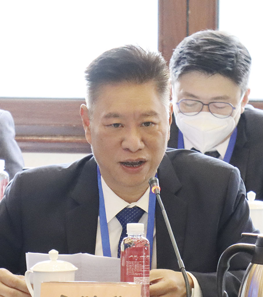 ▲澳門惠州同鄉聯誼會會長房勝華發言。