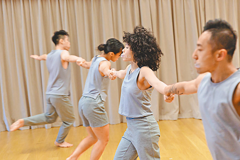 ◆盤彥燊的最新作品《鳴》，透過呼吸，延續對身體的探索。