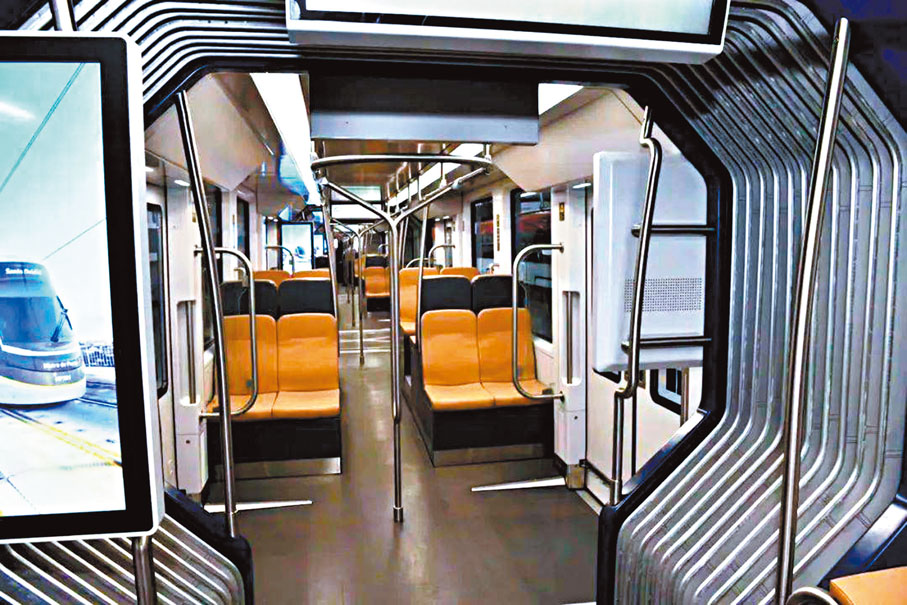 ◆列車內部 網上圖片