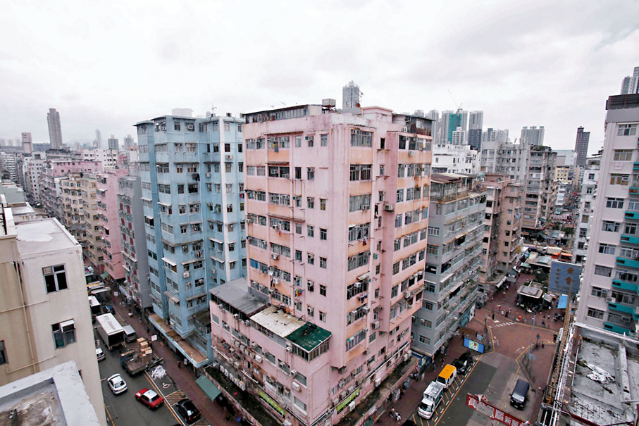 ◆韋志成表示，即將展開深水埗地區研究，同時採用「三維」垂直規劃，令市區更新的成效更具可持續發展性。 資料圖片