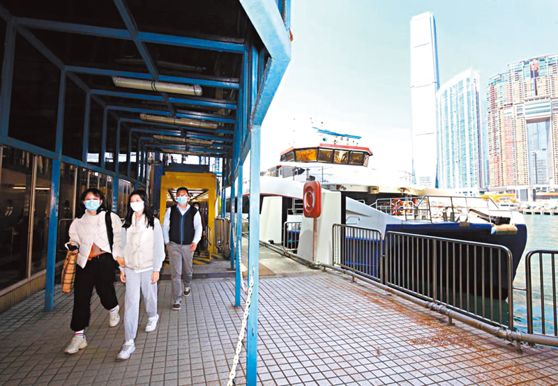 ◆珠江船務從復航至今已經接載24萬旅客。大公文匯全媒體記者  攝