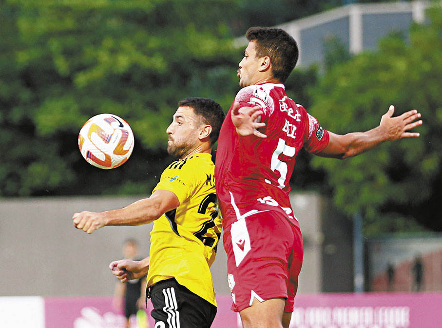 ◆南區（紅衫）在菁英盃及足總盃均曾戰勝理文。 資料圖片