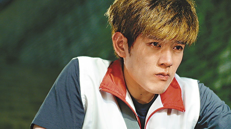 ◆洪助昇在鏡頭前自如釋放所有情緒。