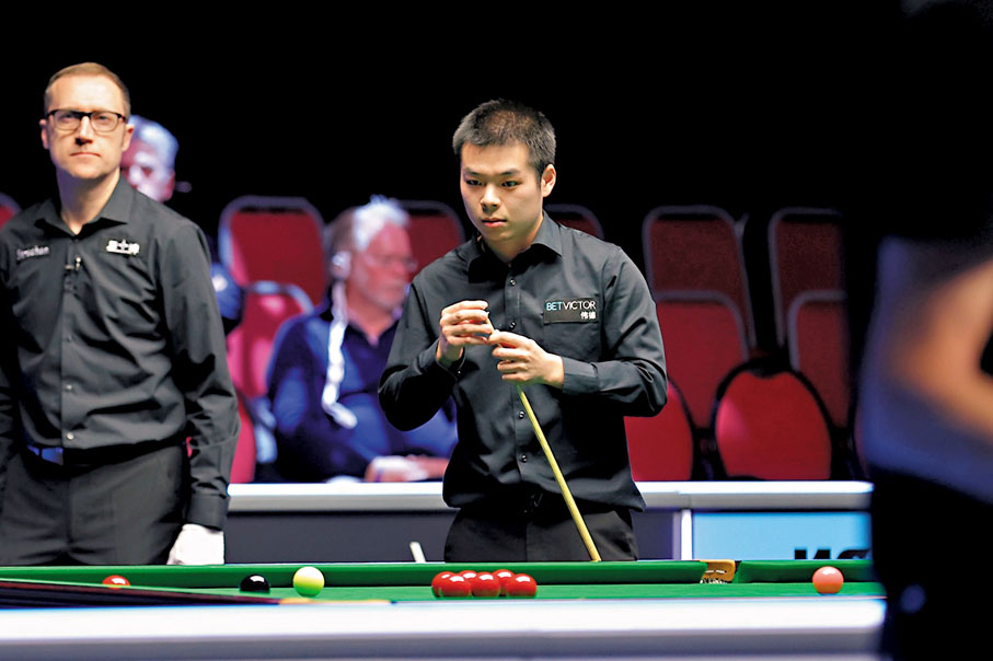 ◆ 龐俊旭無緣決賽。  WST圖片